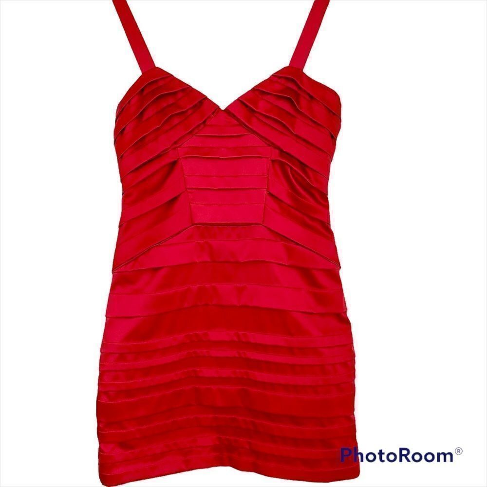 Rubber Ducky Productions Red Cocktail Dress